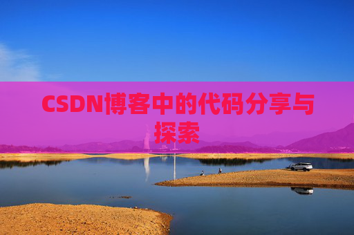 CSDN博客中的代码分享与探索
